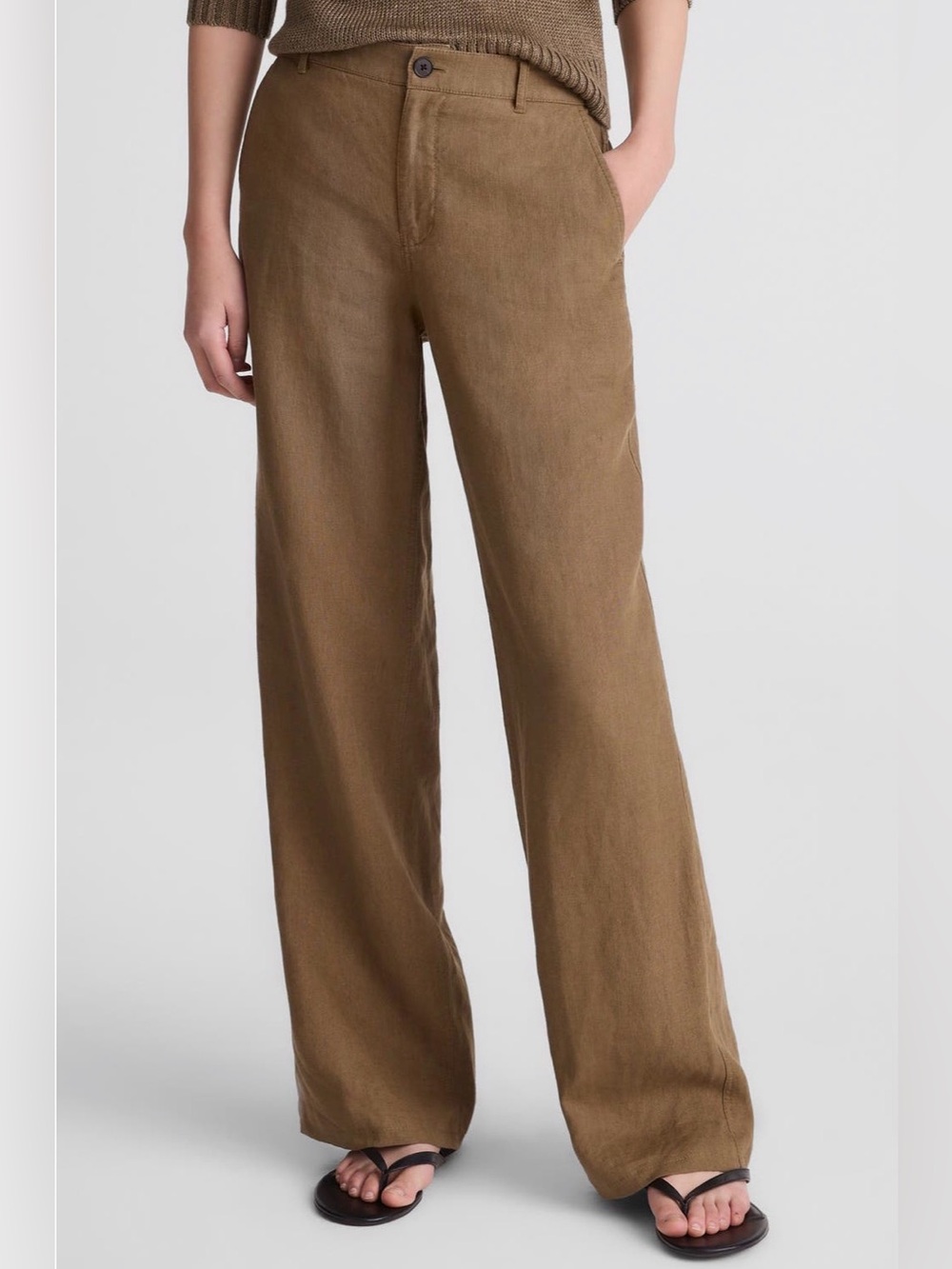 Madewell Zoe Relaxed Linen Pants